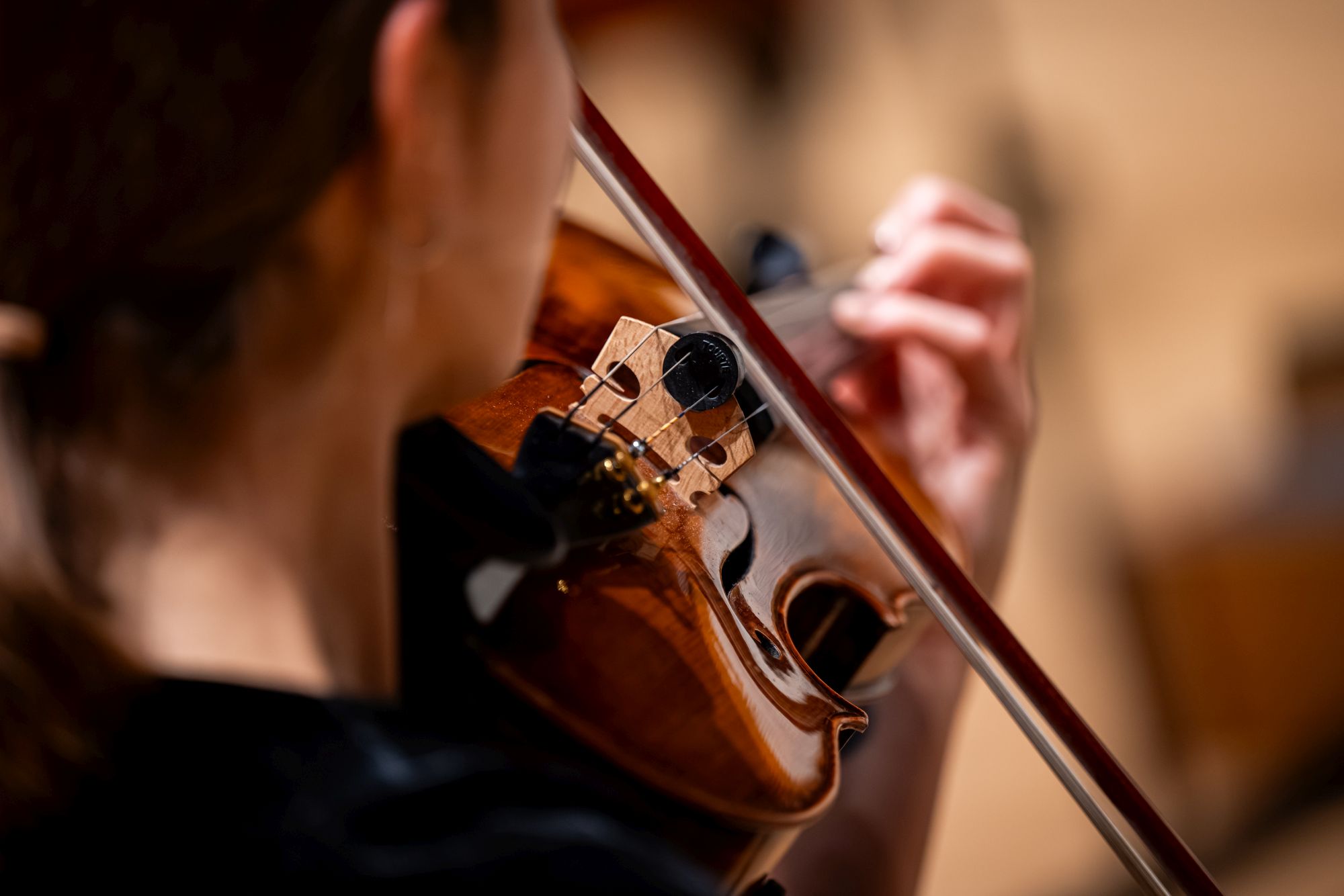 skrzypce w rękach skrzypaczki