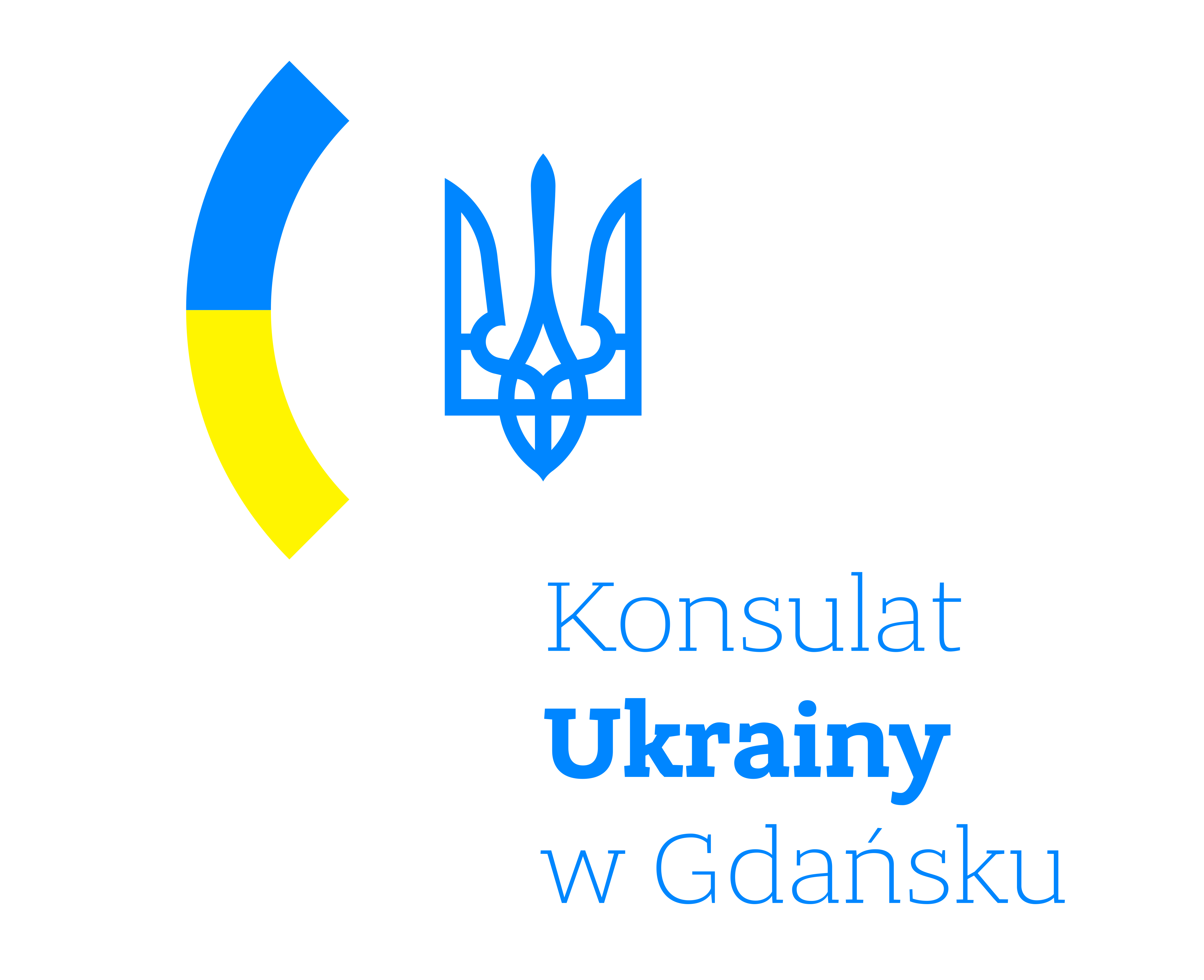Logo Konsulat Ukrainy